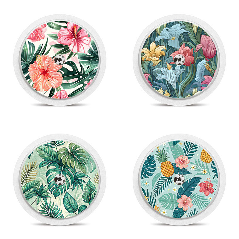 Freestyle Libre 2 sensor sticker combo pack: The Tropics