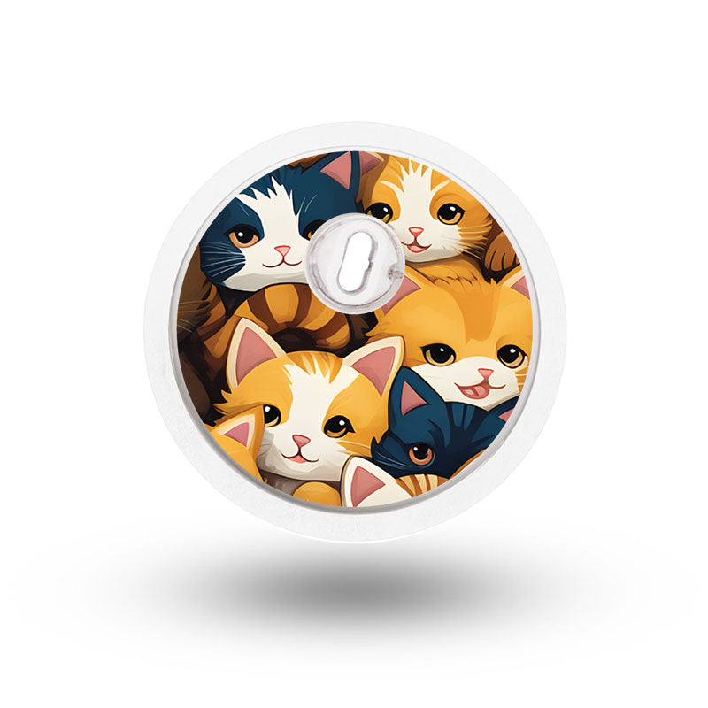 Freestyle Libre 3 sensor sticker: Kittens