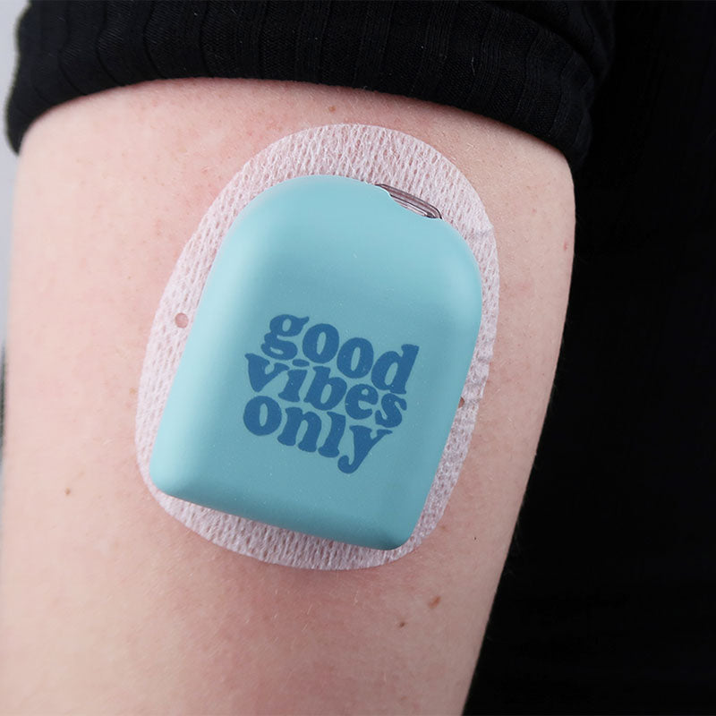 Omnipod reusable cover: Good vibes only