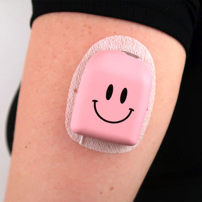 Omnipod reusable cover: Happy pink