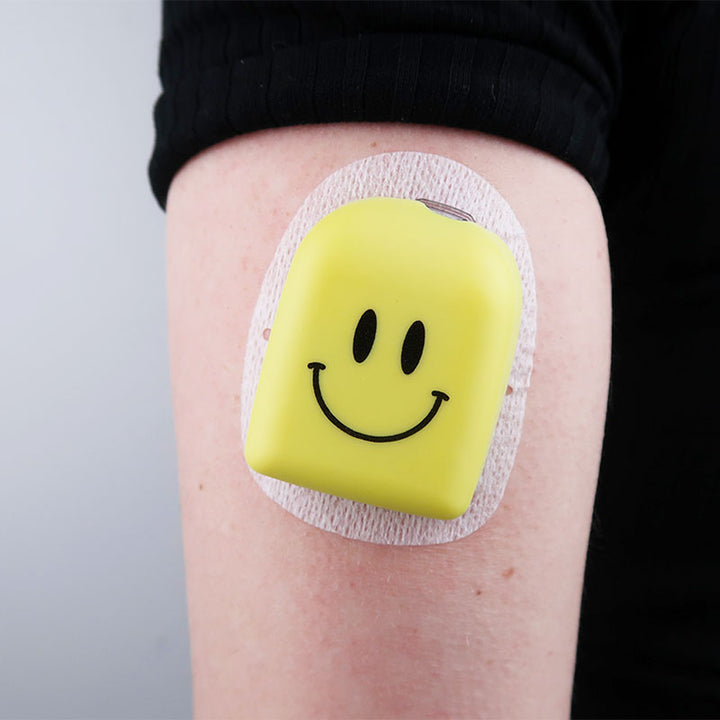 Omnipod reusable cover: Happy yellow