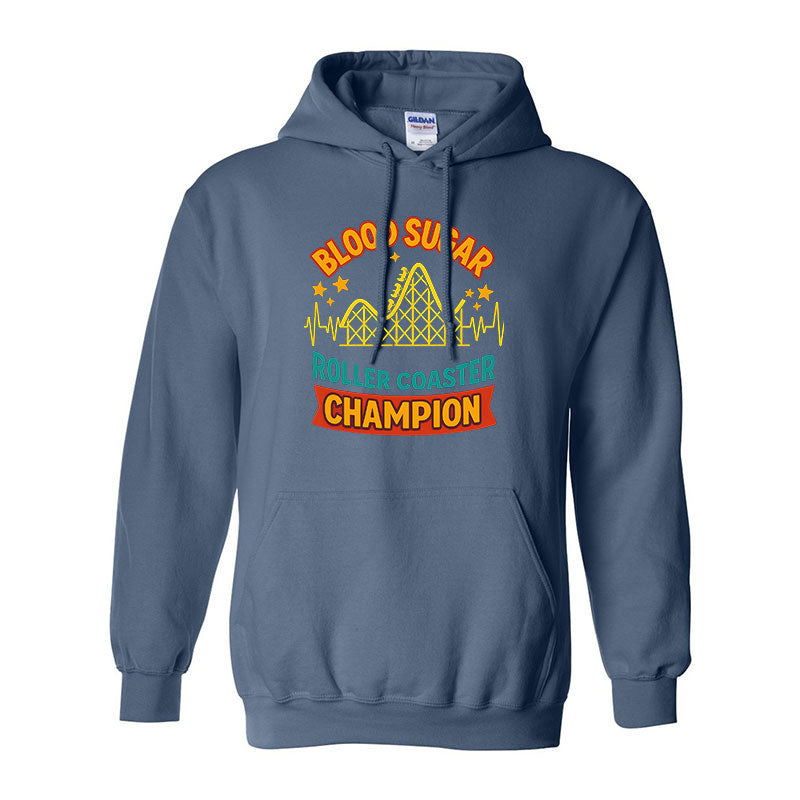 Blood sugar roller coaster champion Unisex hoodie