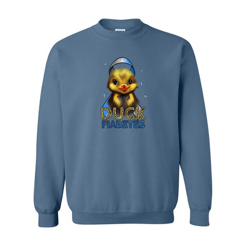 Duck fiabetes Unisex sweatshirt