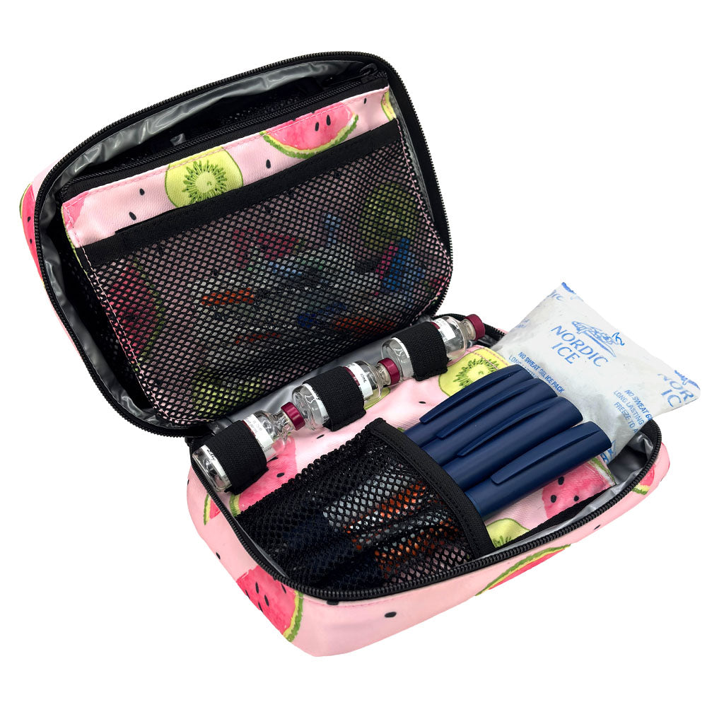 Sugar Medical Insulated Diabetes Organizer: Watermelon