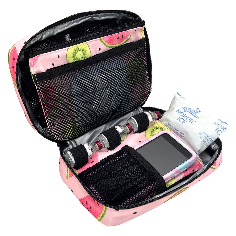 Sugar Medical Insulated Diabetes Organizer: Watermelon