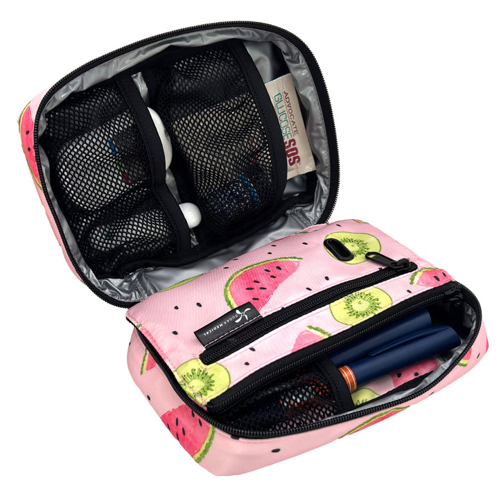 Sugar Medical Insulated Diabetes Organizer: Watermelon