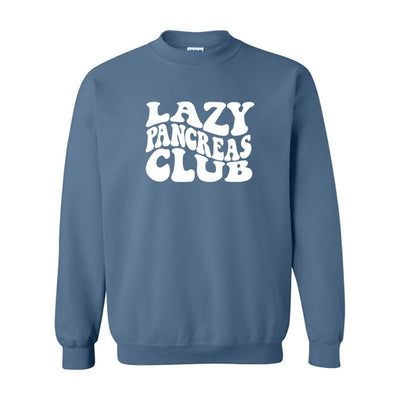 Lazy pancreas club Unisex sweatshirt