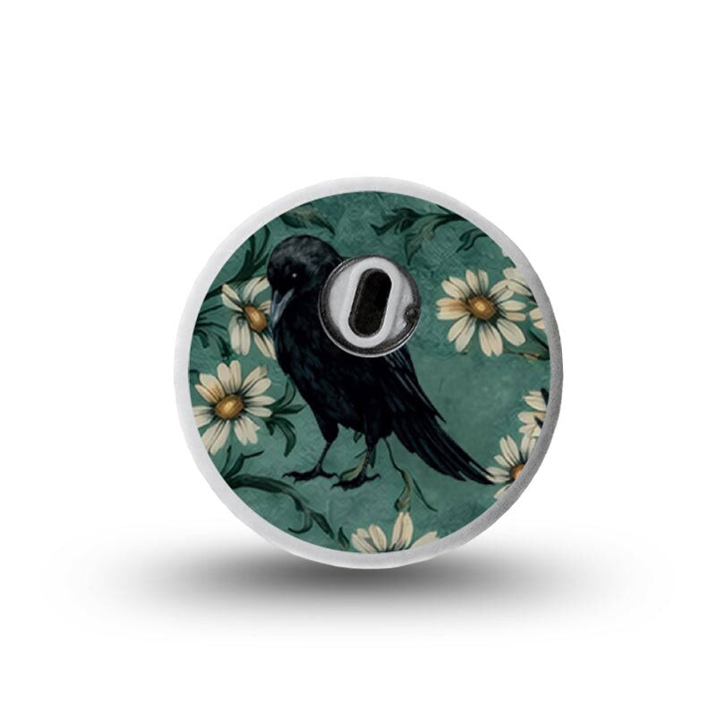 ExpressionMed Freestyle Libre 3 sensor sticker: Crows