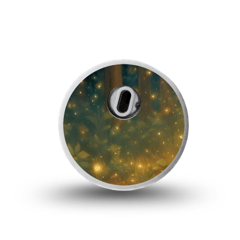 ExpressionMed Freestyle Libre 3 sensor sticker: Woodland ghost