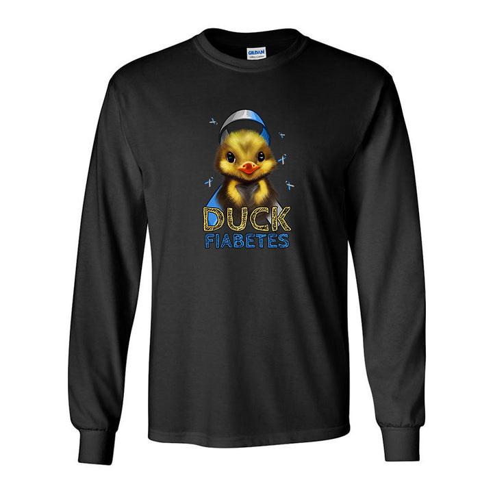 Duck fiabetes Unisex long sleeve t-shirt