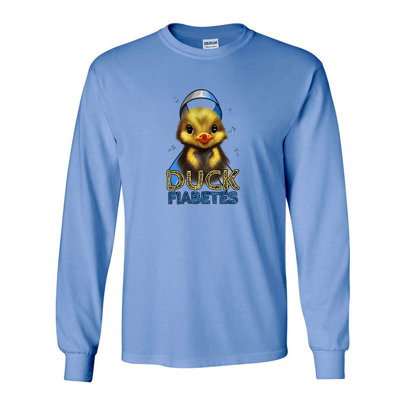 Duck fiabetes Unisex long sleeve t-shirt