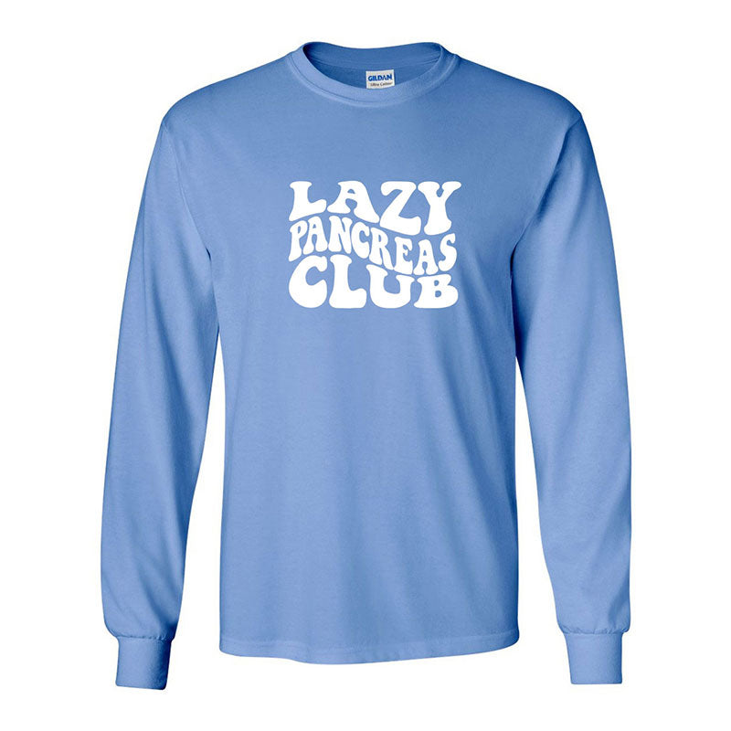 Lazy pancreas club Unisex long sleeve t-shirt