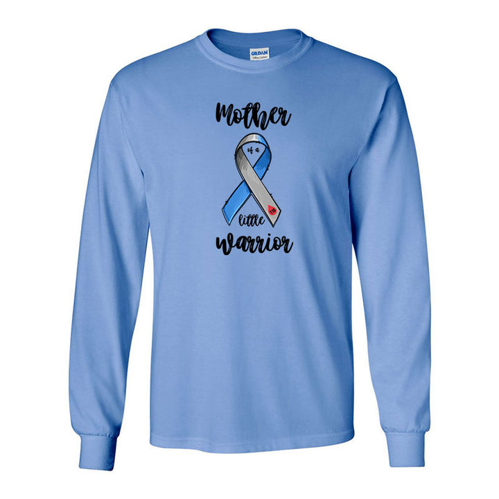 Mother of a little T1D Warrior Unisex long sleeve t-shirt