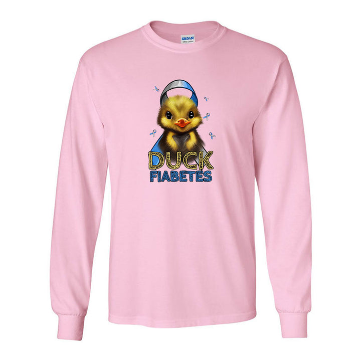 Duck fiabetes Unisex long sleeve t-shirt