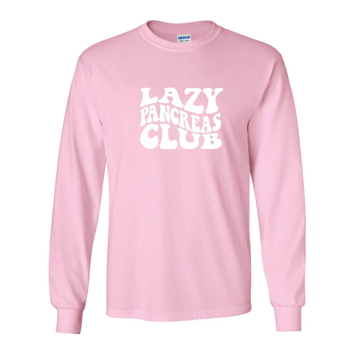 Lazy pancreas club Unisex long sleeve t-shirt