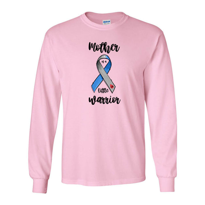 Mother of a little T1D Warrior Unisex long sleeve t-shirt