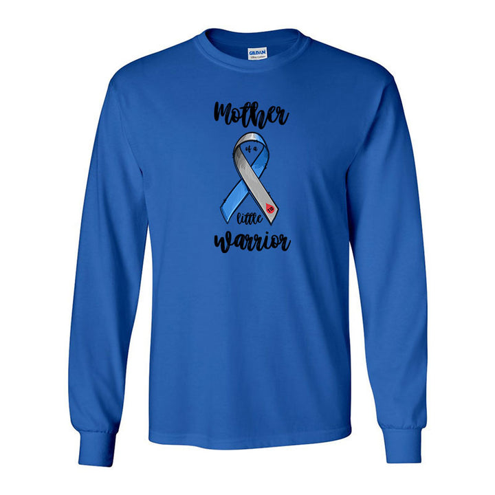 Mother of a little T1D Warrior Unisex long sleeve t-shirt