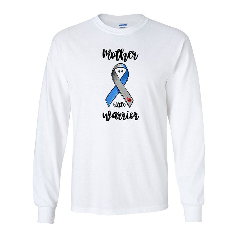 Mother of a little T1D Warrior Unisex long sleeve t-shirt