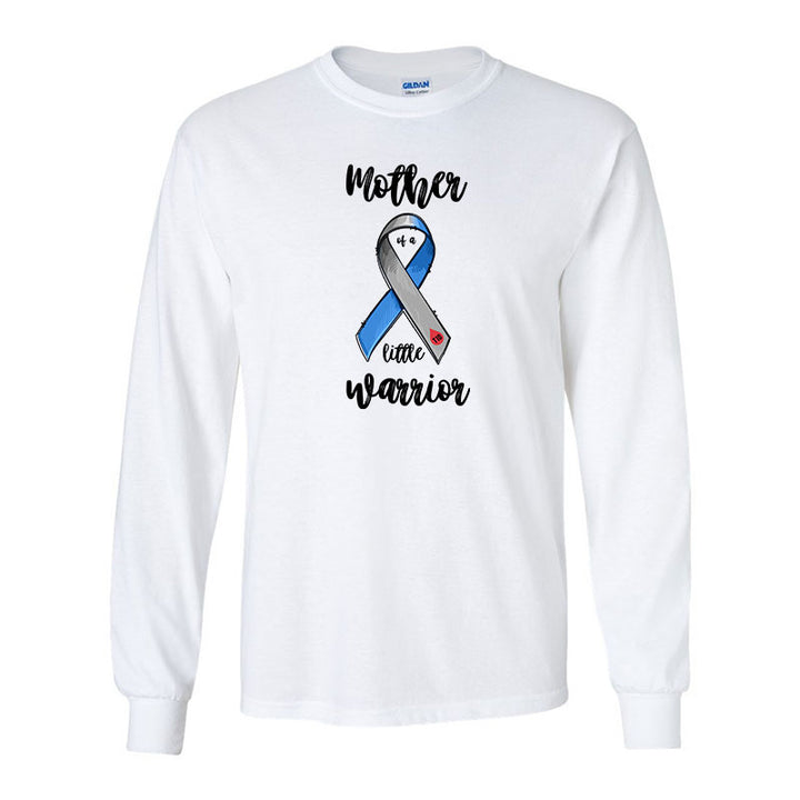 Mother of a little T1D Warrior Unisex long sleeve t-shirt