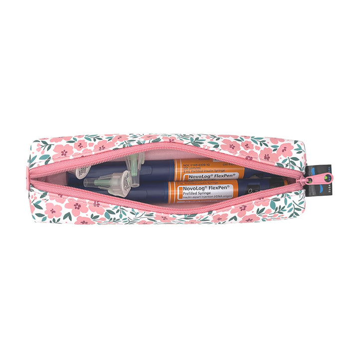 Sugar Medical MedMate GLP-1 / Insulin pen case: Luna floral