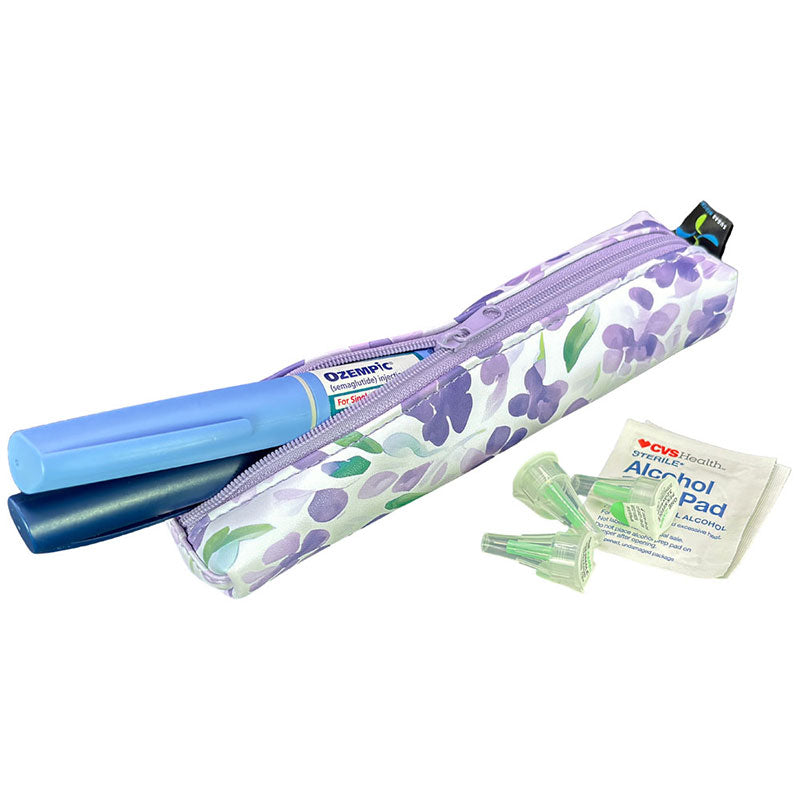 Sugar Medical MedMate GLP-1 / Insulin pen case: Tessa floral