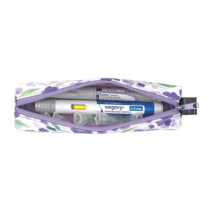 Sugar Medical MedMate GLP-1 / Insulin pen case: Tessa floral
