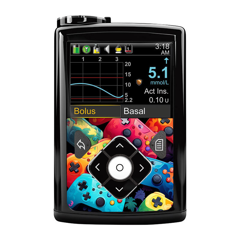 Medtronic Minimed Decorative Sticker: Game on