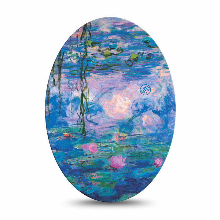 Enlite / Guardian / Freestyle Libre 1 & 2 ExpressionMed tapes: Monet water lilies