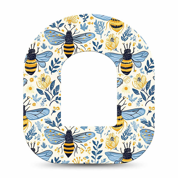 Omnipod ExpressionMed tapes: Busy bees