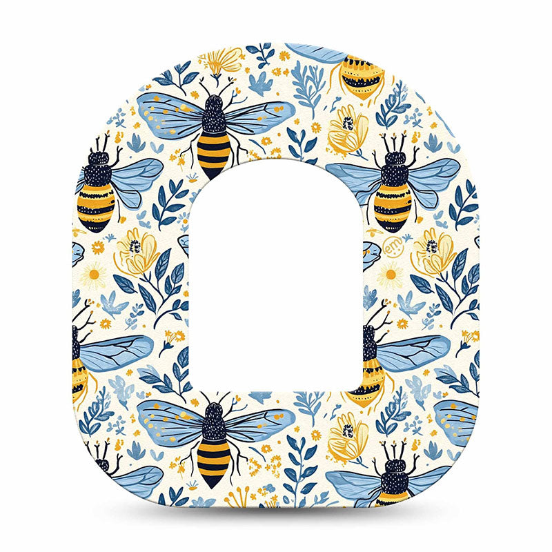 Omnipod ExpressionMed tapes: Busy bees