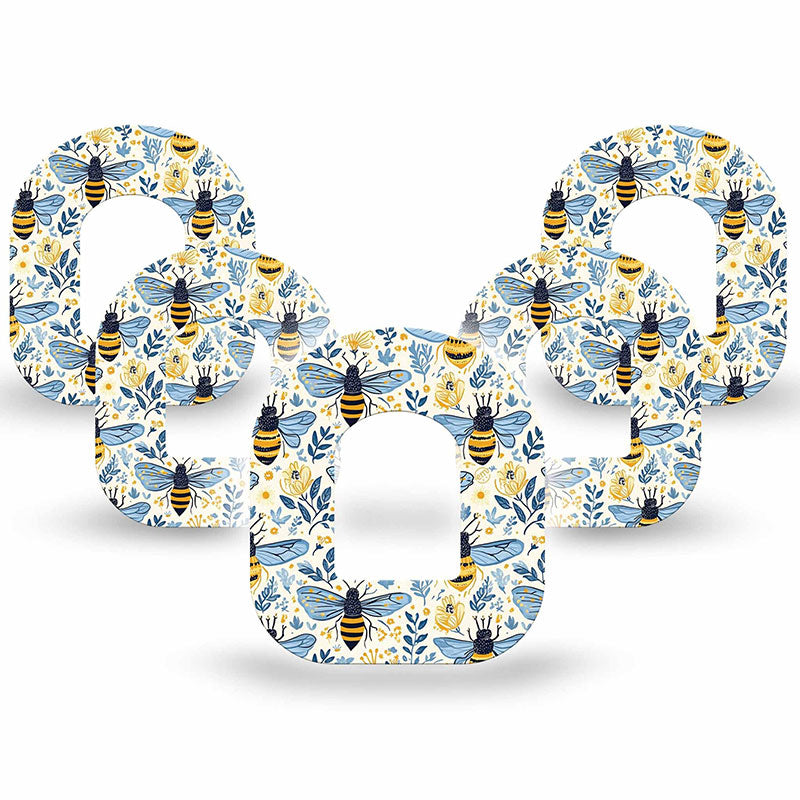 Omnipod ExpressionMed tapes: Busy bees