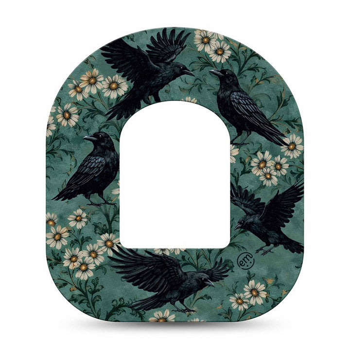 Omnipod ExpressionMed tapes: Crows