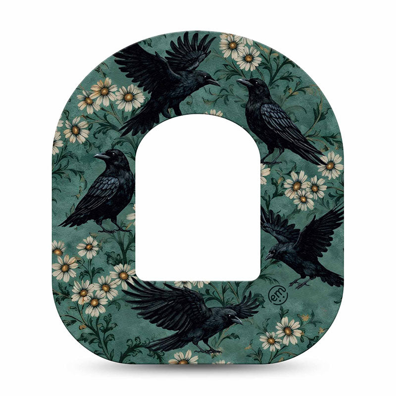 Omnipod ExpressionMed tapes: Crows
