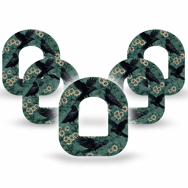 Omnipod ExpressionMed tapes: Crows