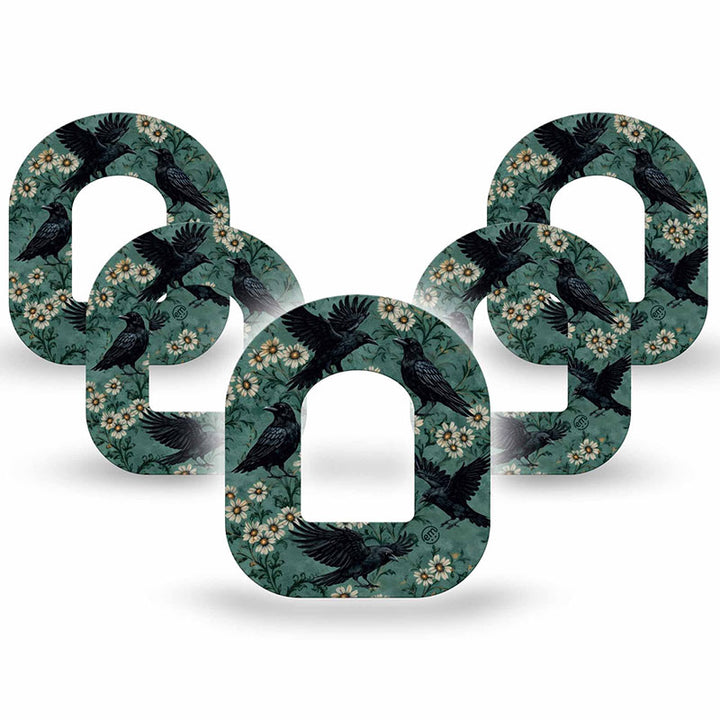 Omnipod ExpressionMed tapes: Crows
