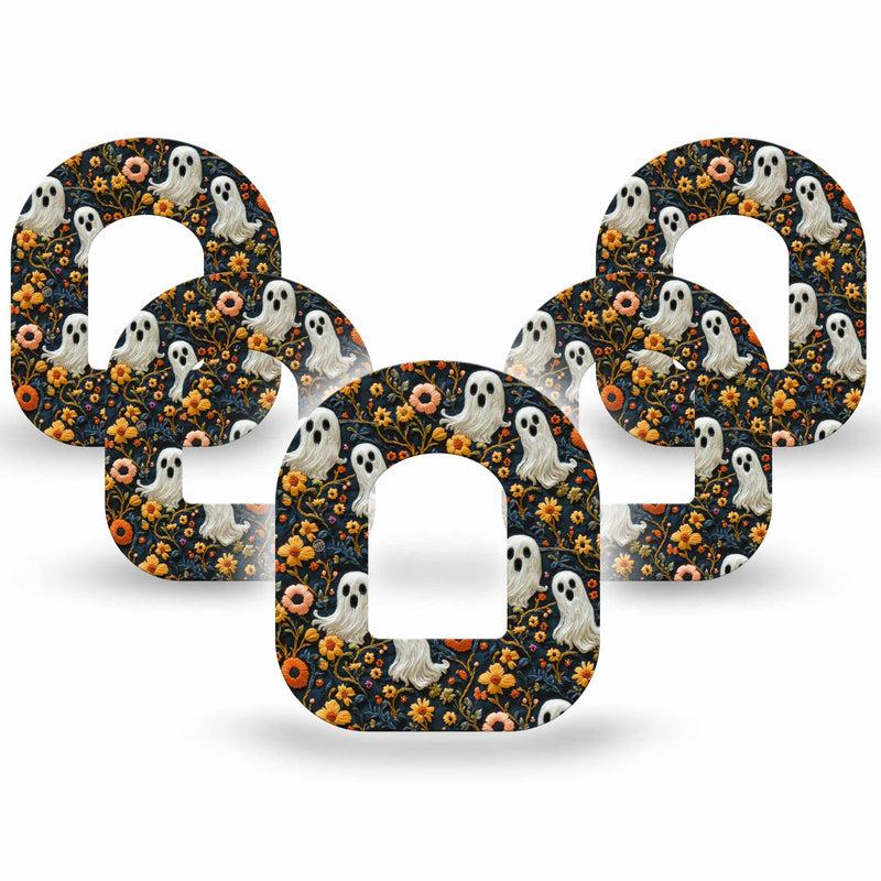 Patchs Adhésifs Omnipod Expressionmed : Fantôme brodé