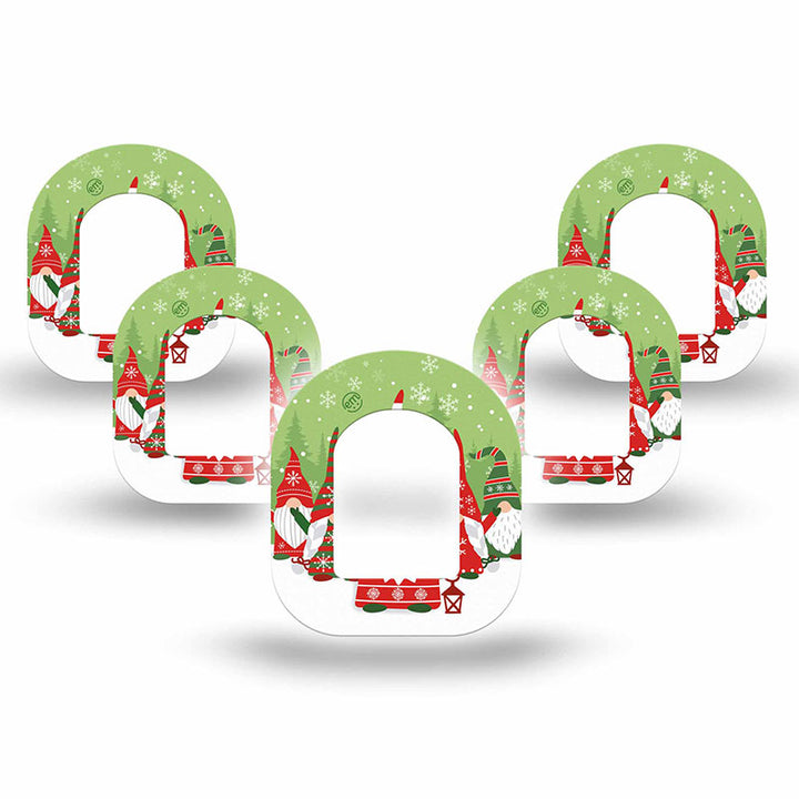 Omnipod ExpressionMed tapes: Holiday gnomies