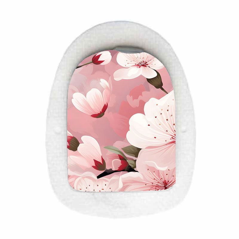 Omnipod decorative sticker: Cherry blossoms
