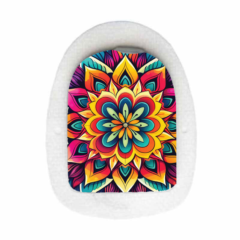 Omnipod decorative sticker: Mandala