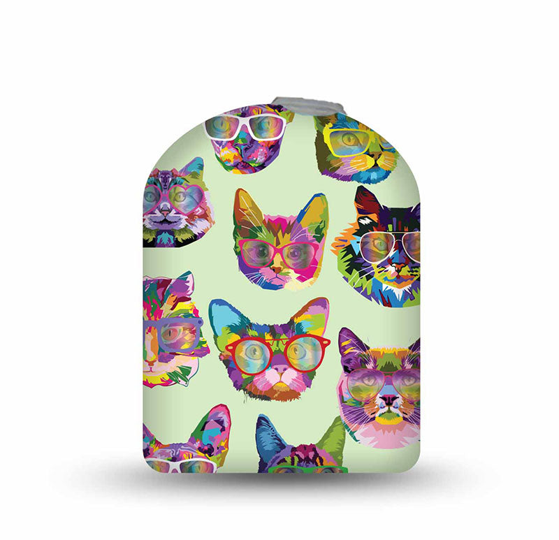 Sticker décoratif ExpressionMed Omnipod : Fête du chat