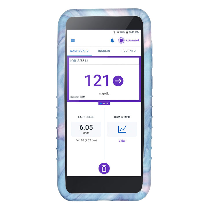 Omnipod 5 Gel Skin: Watercolor dream