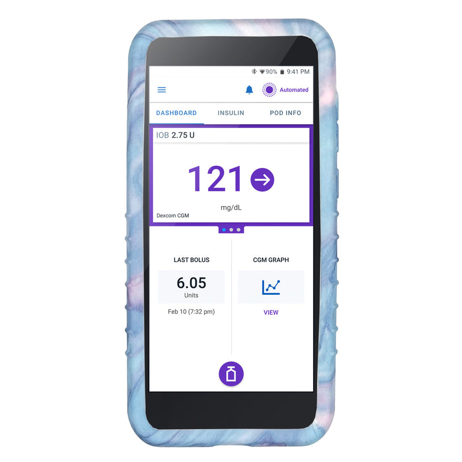 Omnipod 5 Gel Skin: Watercolor dream