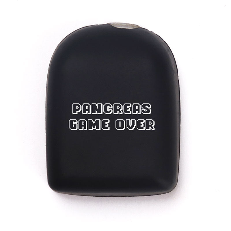 Omnipod reusable cover: Pancreas game over - Black