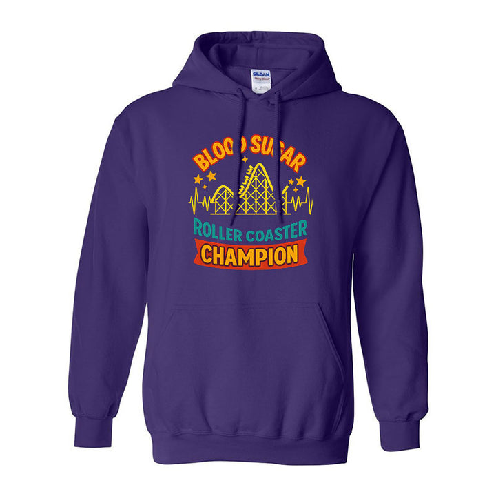 Blood sugar roller coaster champion Unisex hoodie
