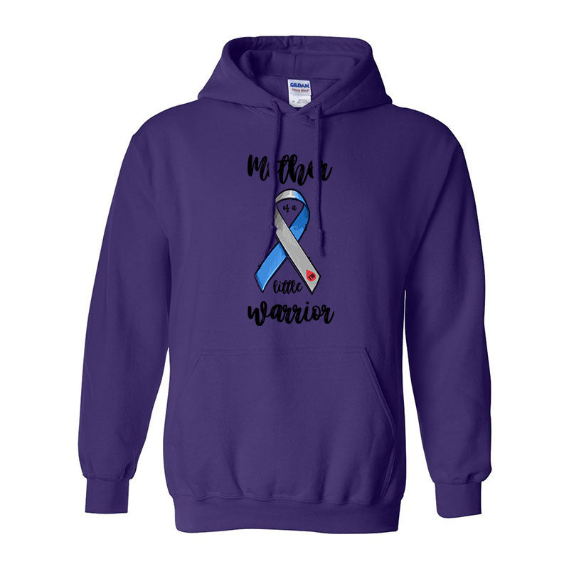 Mother of a little T1D Warrior Unisex hoodie