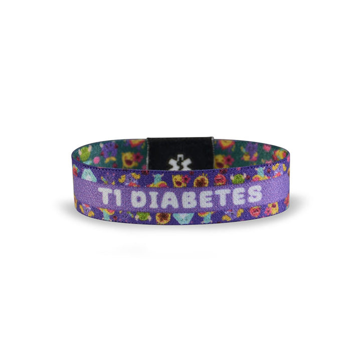 Reversible Type 1 Diabetes Awareness Wristbands for Kids: Spring Monsters