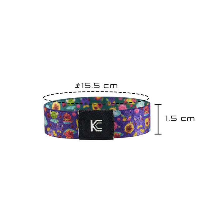 Reversible Type 1 Diabetes Awareness Wristbands for Kids: Spring Monsters