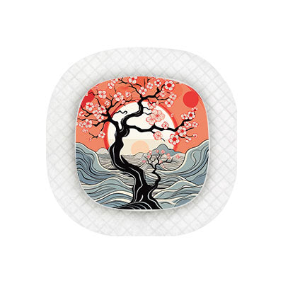 Medtronic Simplera sensor sticker: Boho Sakura