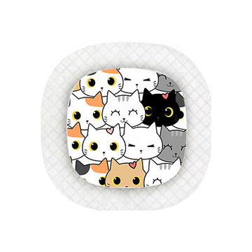 Simple Sensor Sticker Grey Scale Medtronic Simplera sensor sticker: Cats – Pimp My Diabetes