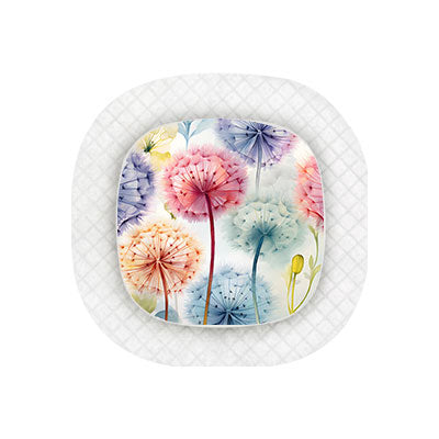 Medtronic Simplera sensor sticker: Dandelions – Pimp My Diabetes